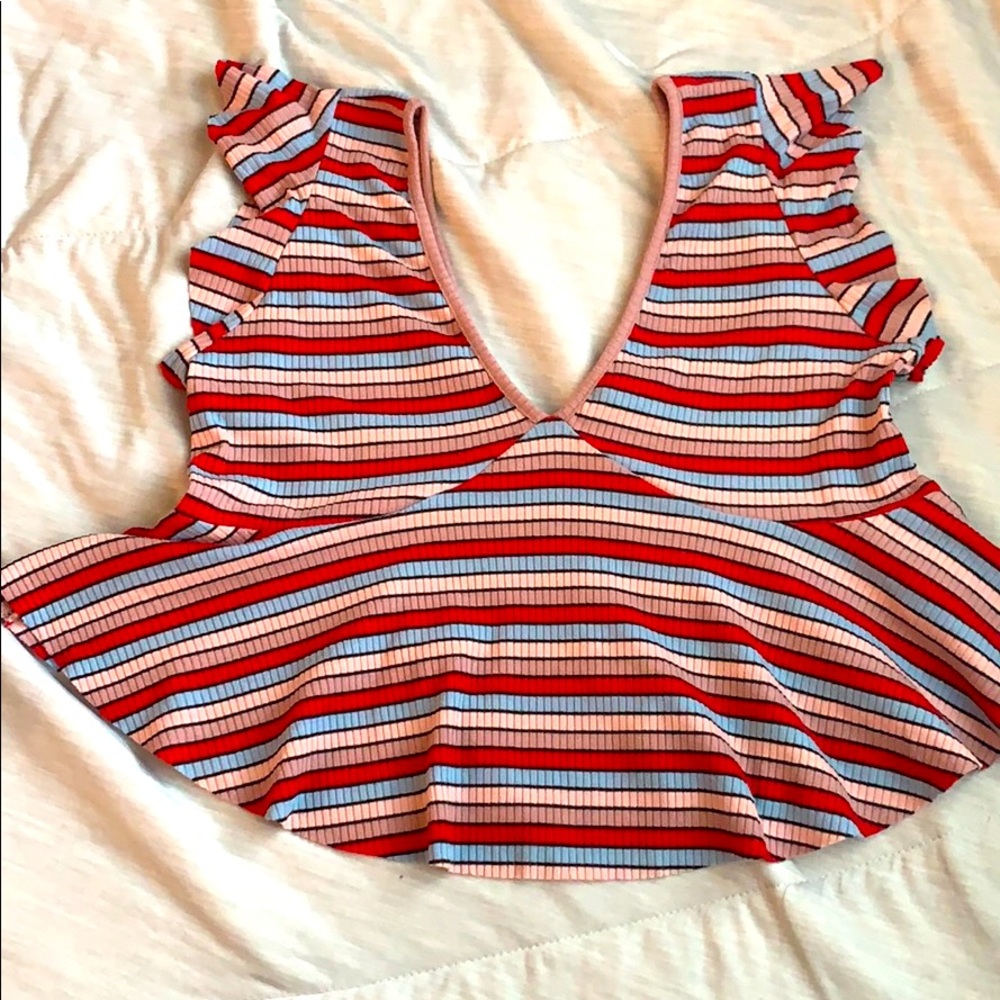 Wild fable candy stripped top